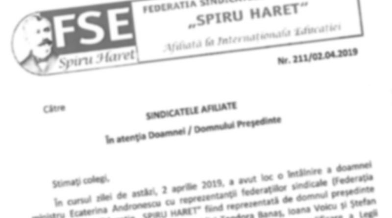 Informare discuții MEN 02.04.2019